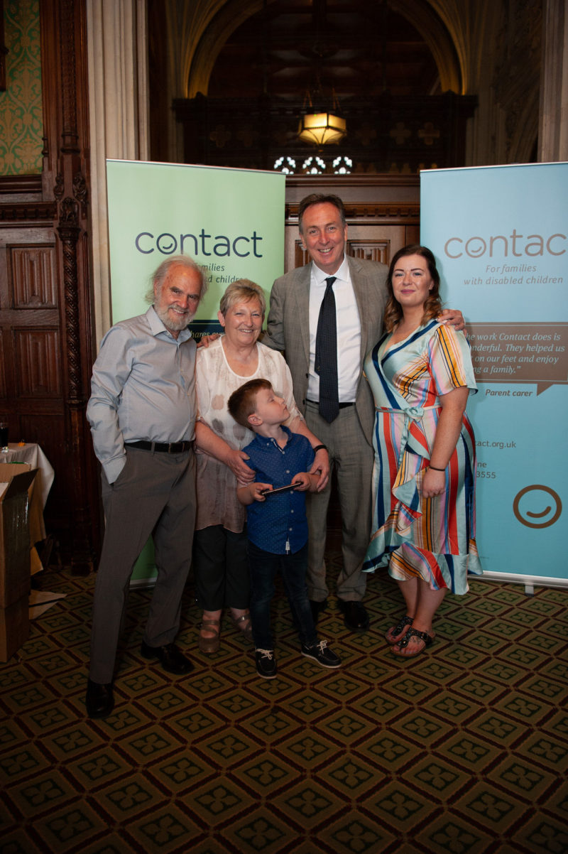 Nick Smith MP with Pam Johnson, her husband Arthur, great grandson Theo and Theo