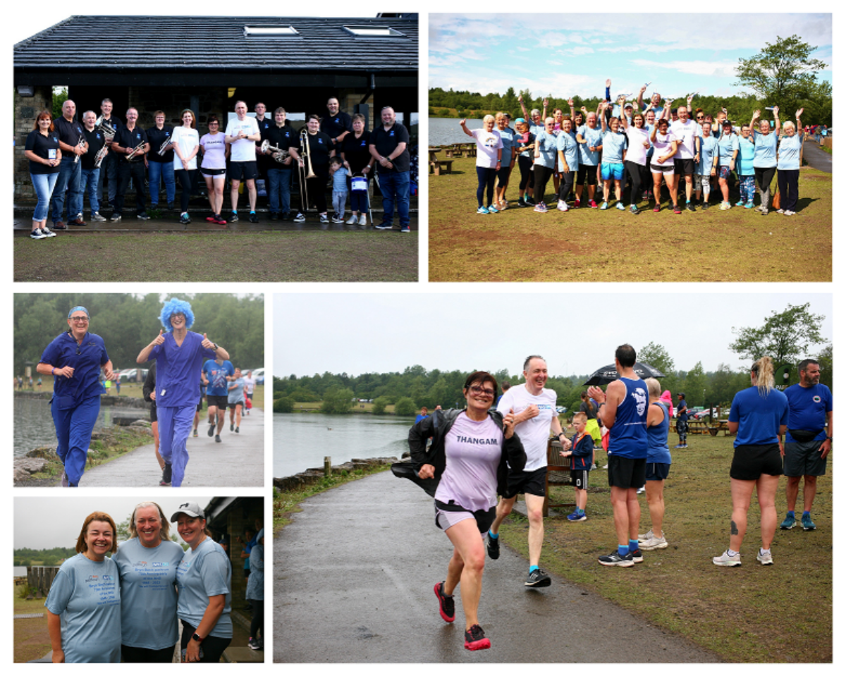 NHS 75 Parkrun at Parc Bryn Bach
