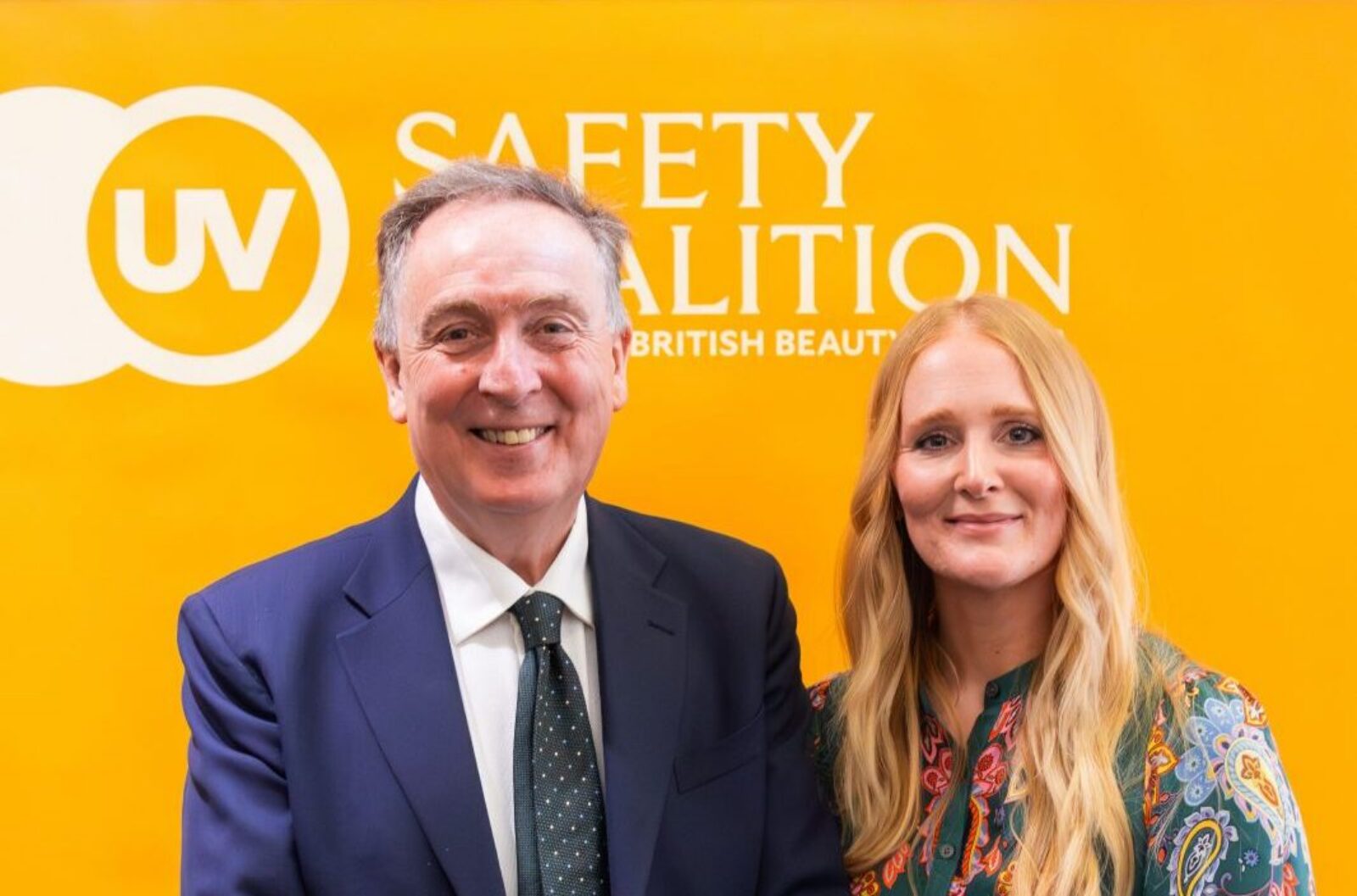 Nick Smith MP with Victoria Brownlie MBE - British Beauty Council 