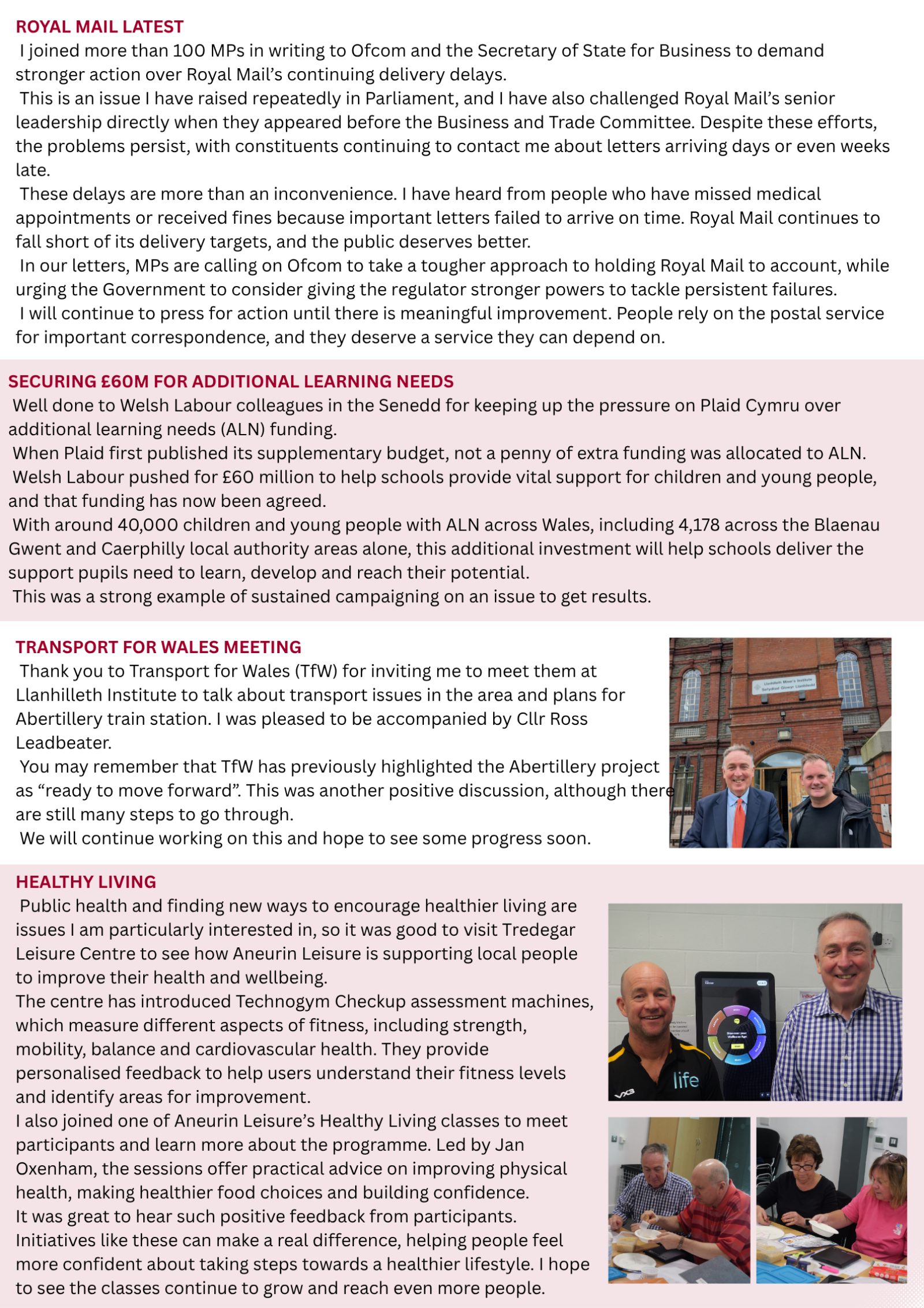 Nick Smith MP monthly report - Oct 2026